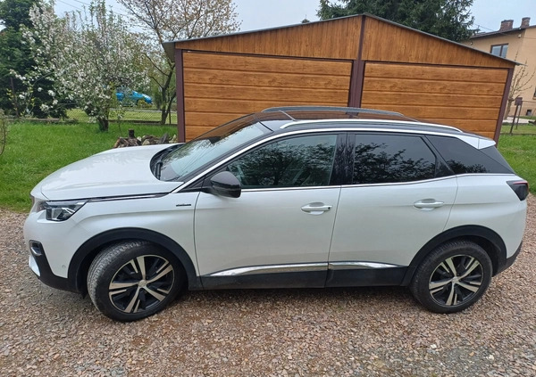 Peugeot 3008 cena 105000 przebieg: 62000, rok produkcji 2019 z Skępe małe 79